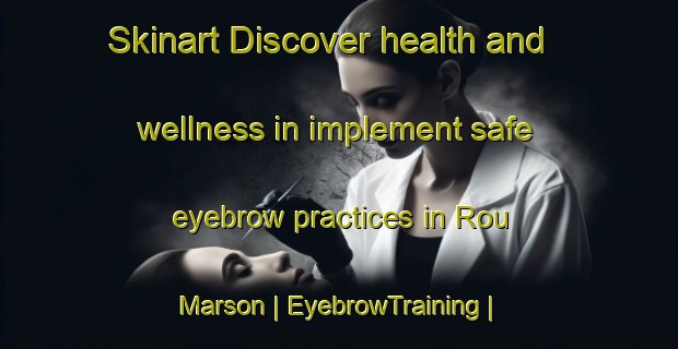 Skinart Discover health and wellness in implement safe eyebrow practices in Rou Marson | EyebrowTraining | EyebrowClasses | SkinartTraining-France